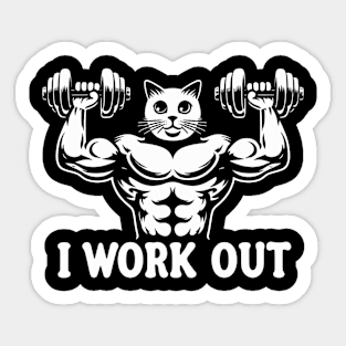 Gat's Gym Sticker